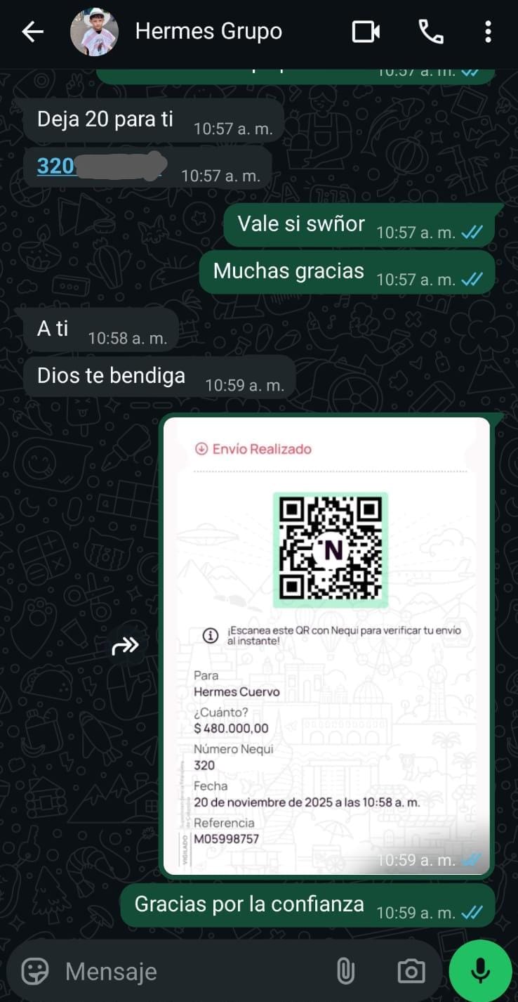 Testimonio de Pago Exitoso #3